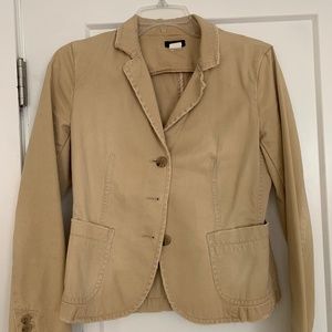 JCrew distressed blazer